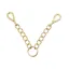 Shires Newmarket Chain Brass Full